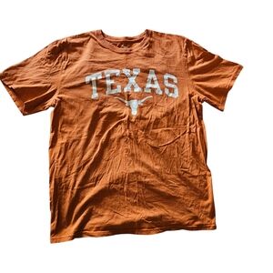 Texas Longhorns UT Burnt Orange Graphic T Shirt Short Sleeve L
